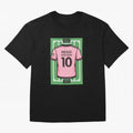 Leo Messi Inter Miami 8-Bit Soccer Football Classic T-Shirt Bring Trophy Dreams to Global Football Passion for FIFA World Cup 2026, with CR7 and Messi, England, Retro Football Energy, Iconic Rivalries, Trophy Chase Drama and Stadium Atmosphere;