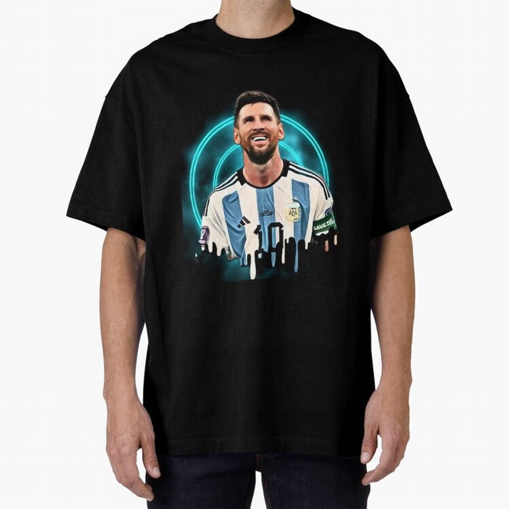 Lionel Messi Classic T-Shirt Show Your Love for FIFA World Cup 2026 USA Canada Mexico Spirit, Highlighting France and Portugal, Mbappe, Championship Spirit, Famous Goals, Roaring Crowds and International Football Unity; Perfect for People Who Love