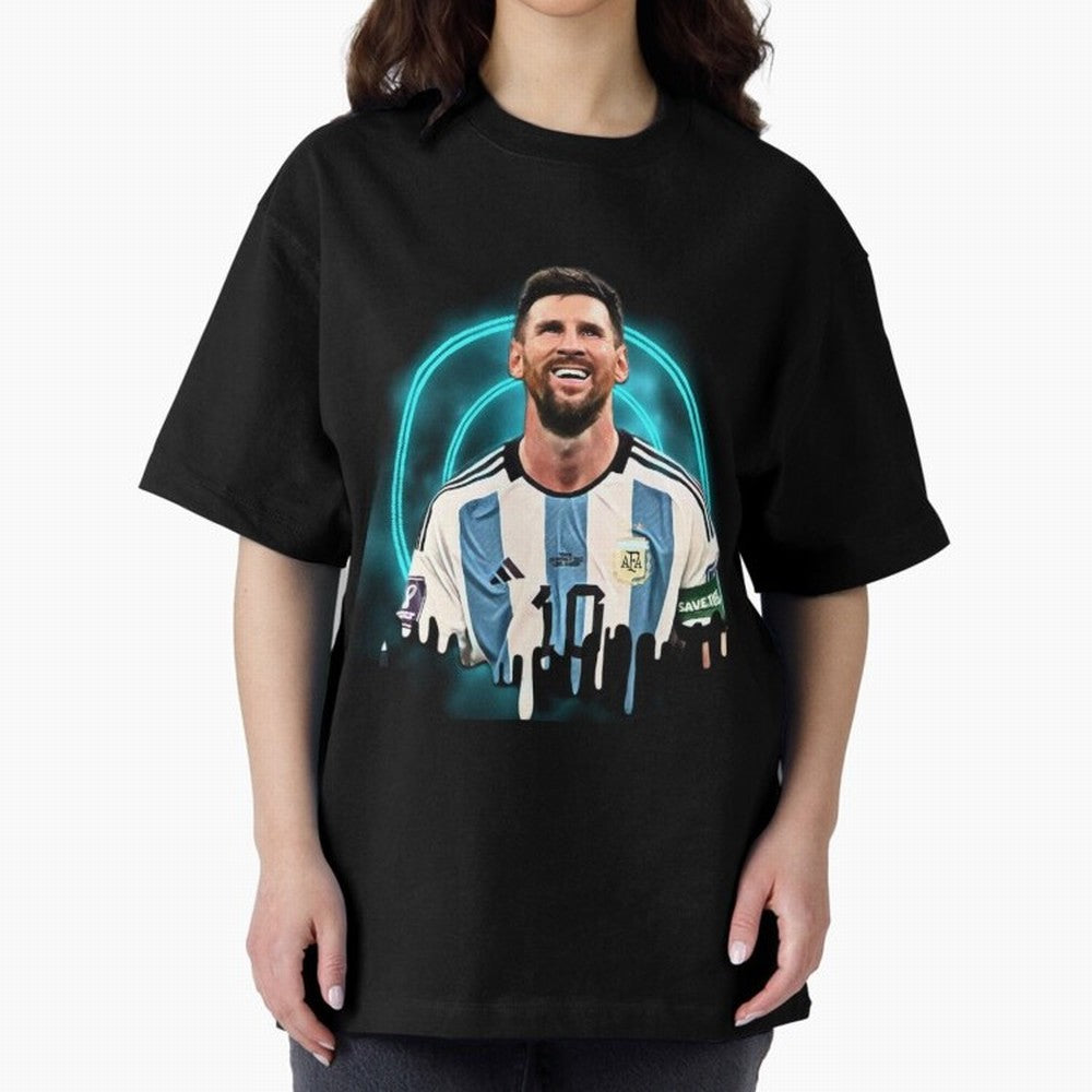 Lionel Messi Classic T-Shirt Show Your Love for FIFA World Cup 2026 USA Canada Mexico Spirit, Highlighting France and Portugal, Mbappe, Championship Spirit, Famous Goals, Roaring Crowds and International Football Unity; Perfect for People Who Love