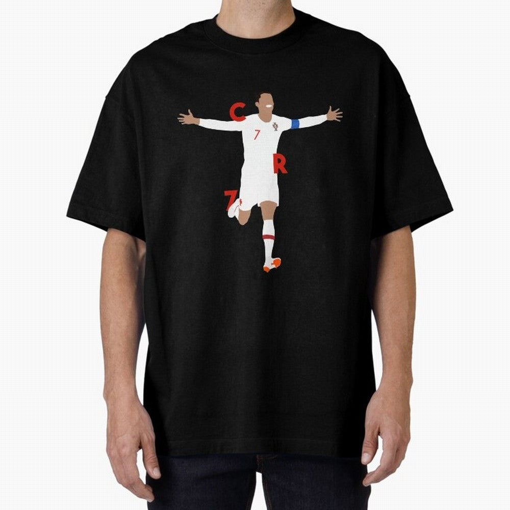 CR7 Classic T-Shirt Honor Football Greatness during Match Day Hype around FIFA World Cup 2026, Mbappe, Portugal, Spain and Germany, Soccer Culture, Superstar Moments, National Team Dreams and Competitive Fire; Ideal for Fans Who Follow Messi,