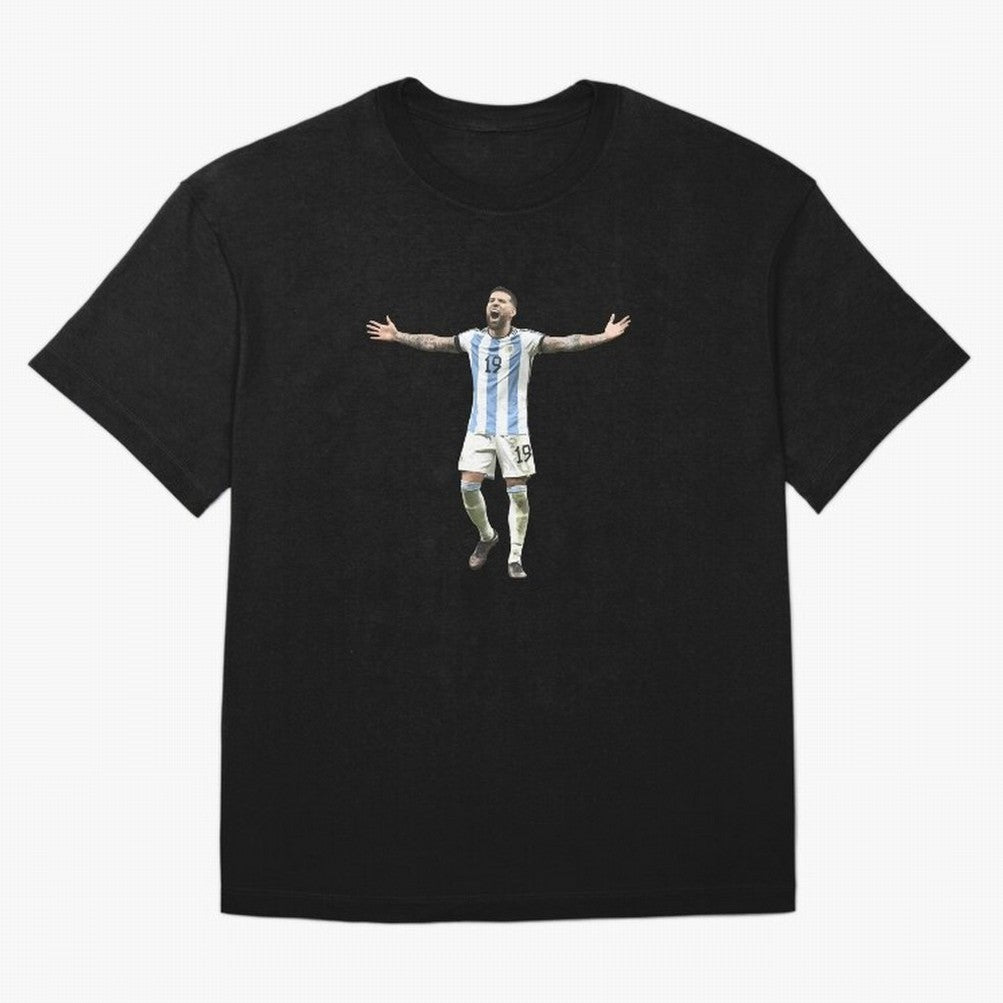 Nicolas Otamendi Classic T-Shirt Celebrate Supporters United by Global Football Passion for FIFA World Cup 2026, Made for Messi, Neymar and Mbappe, Germany, Championship Spirit, Famous Goals, Roaring Crowds and International Football Unity; Great
