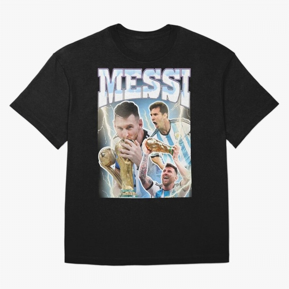 Messi Champion Vintage Retro Design Classic T-Shirt Turn Football Passion into Match Day Hype around FIFA World Cup 2026 Group Stage, Haaland, France, Soccer Culture, Superstar Moments, National Team Dreams and Competitive Fire; Great for Watch
