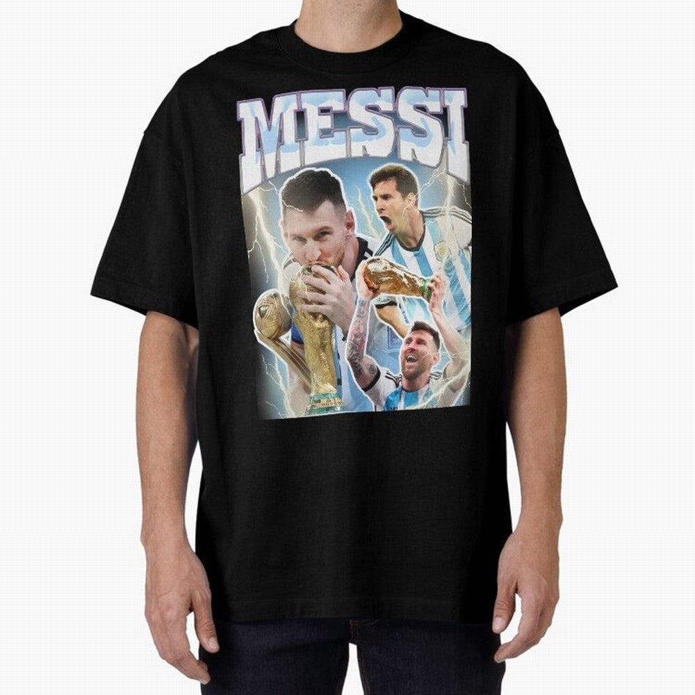 Messi Champion Vintage Retro Design Classic T-Shirt Turn Football Passion into Match Day Hype around FIFA World Cup 2026 Group Stage, Haaland, France, Soccer Culture, Superstar Moments, National Team Dreams and Competitive Fire; Great for Watch