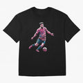 Lionel Messi watercolor drawing Classic T-Shirt Support the Legends of Global Football Passion for FIFA World Cup 2026 USA Canada Mexico, Inspired by Messi and Cristiano Ronaldo, Brazil, Stadium Chants, National Pride, Trophy Dreams and