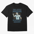 Messi - The Magician Oversized T-Shirt Make Memories around the FIFA World Cup 2026 USA Canada Mexico Journey through Messi and Cristiano Ronaldo Highlights, Portugal Pride, Champion Mindset, Group Stage Buzz, Knockout Tension and Passionate Fan