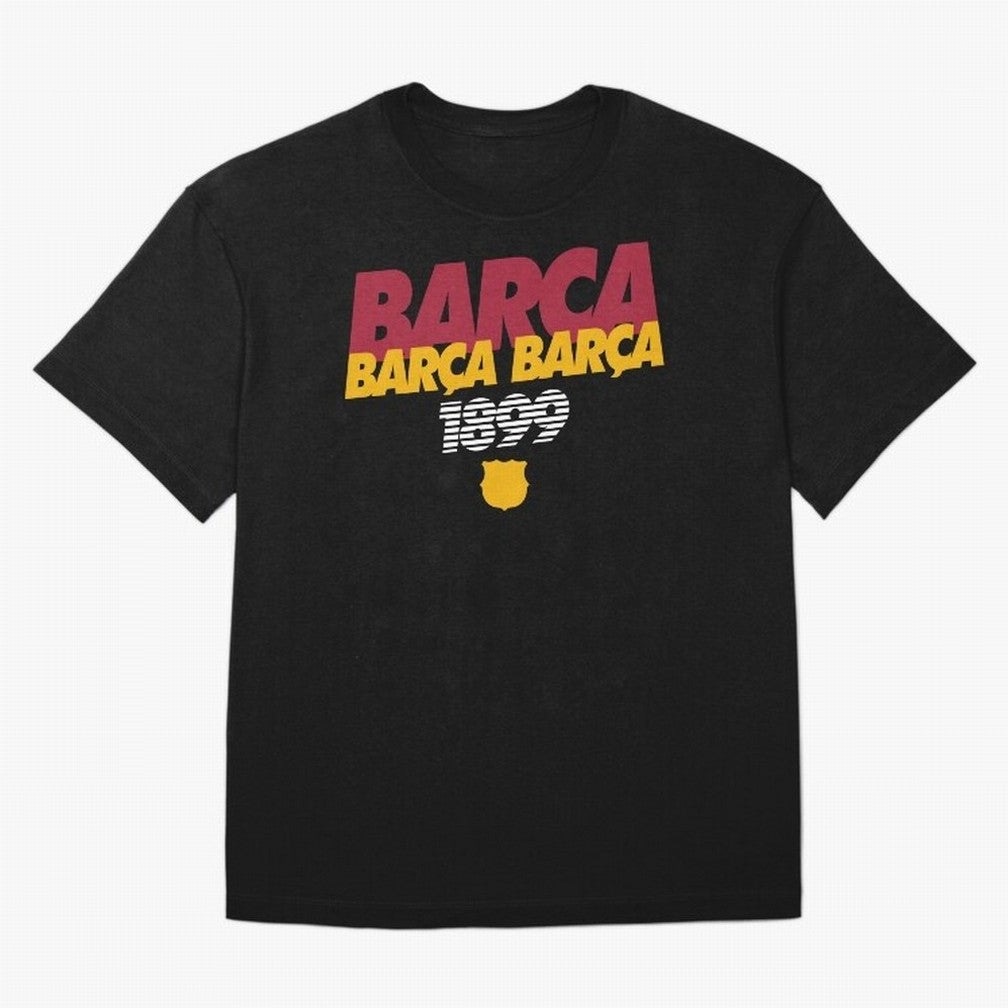 Barca Barca Barca Classic T-Shirt Relive Match Day Hype around FIFA World Cup 2026 USA Canada Mexico, Mbappe, Brazil, Stadium Chants, National Pride, Trophy Dreams and Unforgettable Football Memories; Created for Match Day Parties, Soccer Gifts,