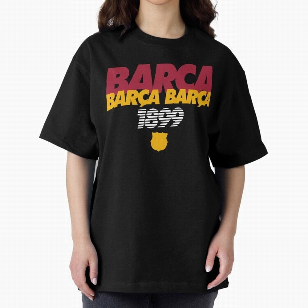 Barca Barca Barca Classic T-Shirt Relive Match Day Hype around FIFA World Cup 2026 USA Canada Mexico, Mbappe, Brazil, Stadium Chants, National Pride, Trophy Dreams and Unforgettable Football Memories; Created for Match Day Parties, Soccer Gifts,