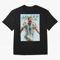 Messi The GOAT Oversized T-Shirt Celebrate Rivalries and Pride in FIFA World Cup 2026 Group Stage Spirit, Filled with Netherlands, Haaland and Mbappe, Football History, Final Match Energy, Crowd Noise and Once in a Lifetime Moments; Made for