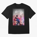Messi The GOAT Oversized T-Shirt Celebrate Every Goal in FIFA World Cup 2026 Built around Cristiano Ronaldo, England, France and Netherlands Energy, Fan Favorite Moments, National Team Passion, Big Match Drama and Soccer History; Perfect for People