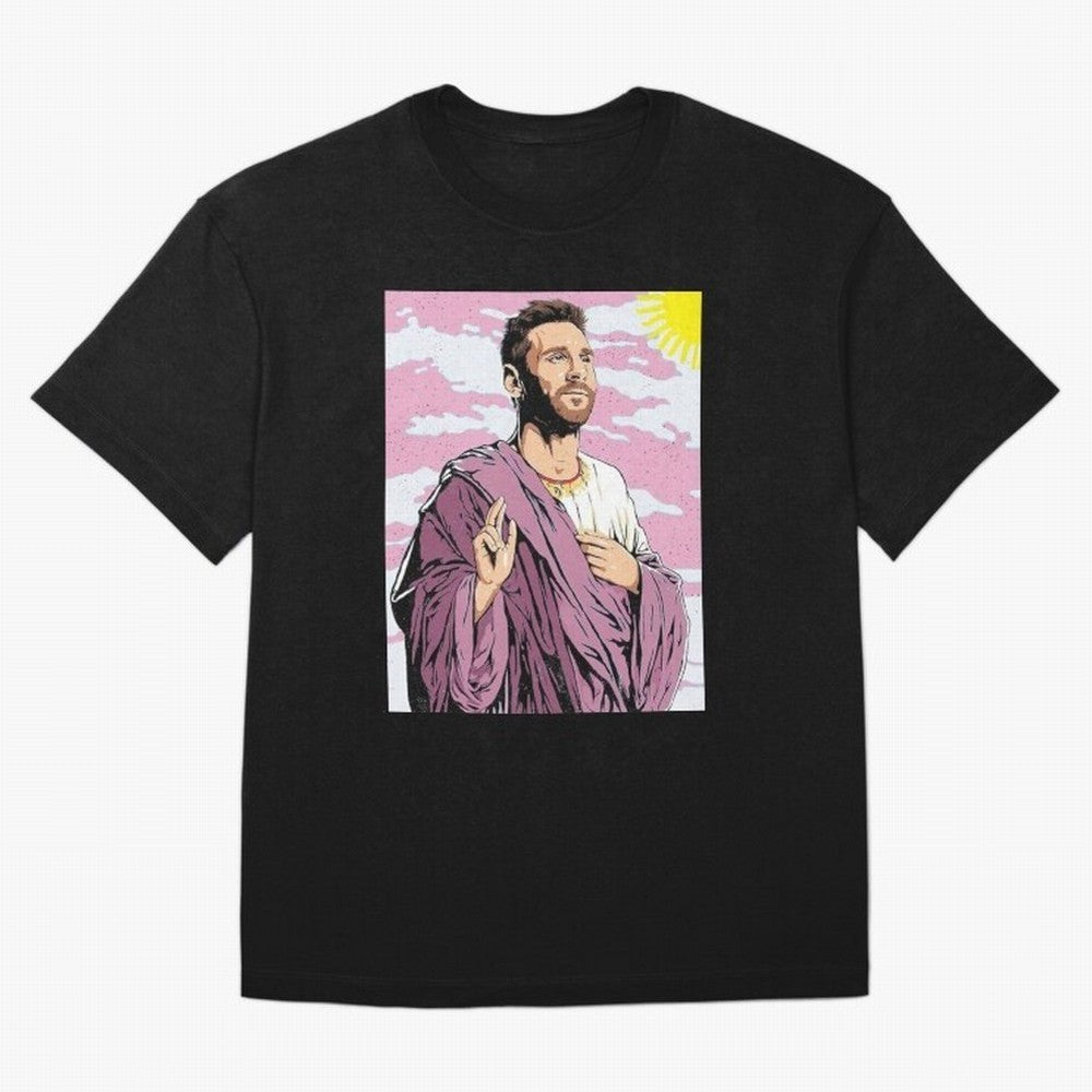Messi the best Oversized T-Shirt Enjoy Global Football Passion for FIFA World Cup 2026 USA Canada Mexico, with Haaland, Brazil, Portugal and Argentina, Stadium Memories, Football Loyalty, International Chants and Championship Tradition; Ideal for