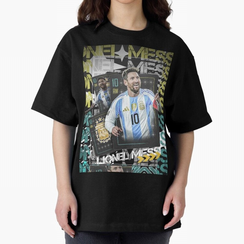 Lionel Messi Argentina Maestro Trading Card Cinematic Poster Classic T-Shirt Live the Energy of the FIFA World Cup 2026 Group Stage Journey through Haaland and Mbappe Highlights, Brazil, Portugal and Argentina Pride, Fan Favorite Moments, National