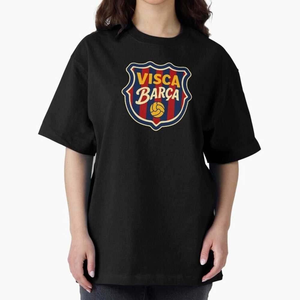 BAR-CE-LON-A Logo FC Merchandise Classic T-Shirt Stand Proud for FIFA World Cup 2026 Made for Messi and Cristiano Ronaldo, Brazil Energy, Goal Celebration Energy, Supporter Heritage, Football Icons and Worldwide Tournament Joy; Made for Die Hard
