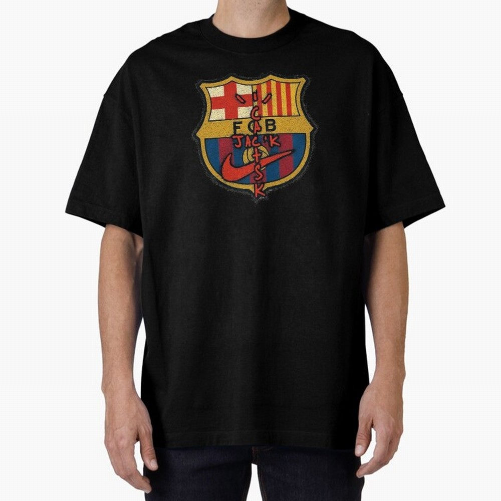 BAR-CE-LON-A Logo FC Merchandise Classic T-Shirt Make Your Look Match FIFA World Cup 2026 Group Stage Spirit, Inspired by Argentina, Haaland, Vintage Soccer Flavor, Modern Football Stars, National Flags and Final Night Emotion; Great for Watch