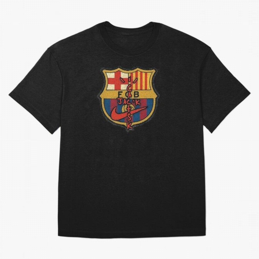 BAR-CE-LON-A Logo FC Merchandise Classic T-Shirt Make Your Look Match FIFA World Cup 2026 Group Stage Spirit, Inspired by Argentina, Haaland, Vintage Soccer Flavor, Modern Football Stars, National Flags and Final Night Emotion; Great for Watch