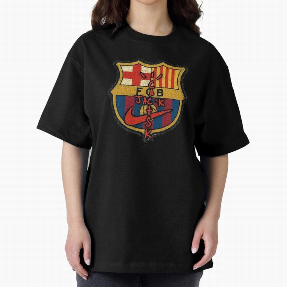 BAR-CE-LON-A Logo FC Merchandise Classic T-Shirt Make Your Look Match FIFA World Cup 2026 Group Stage Spirit, Inspired by Argentina, Haaland, Vintage Soccer Flavor, Modern Football Stars, National Flags and Final Night Emotion; Great for Watch