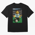 Block Leo Oversized T-Shirt Enjoy the FIFA World Cup 2026 USA Canada Mexico Journey through Cristiano Ronaldo Highlights, France and Portugal Pride, Football Passion, Legendary Performances, Festival Vibes and Supporter Community; Made for