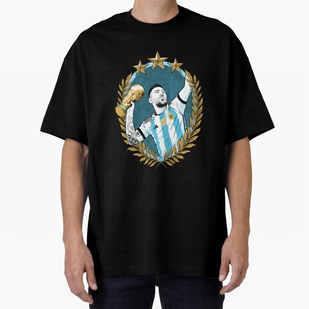 Lionel messi World Champion Classic T-Shirt Support Your Favorite Stars during FIFA World Cup 2026 Spirit, Featuring Portugal, Messi, CR7 and Mbappe, Classic Soccer Heritage, Championship Pressure, Fan Loyalty and International Pride; Perfect for