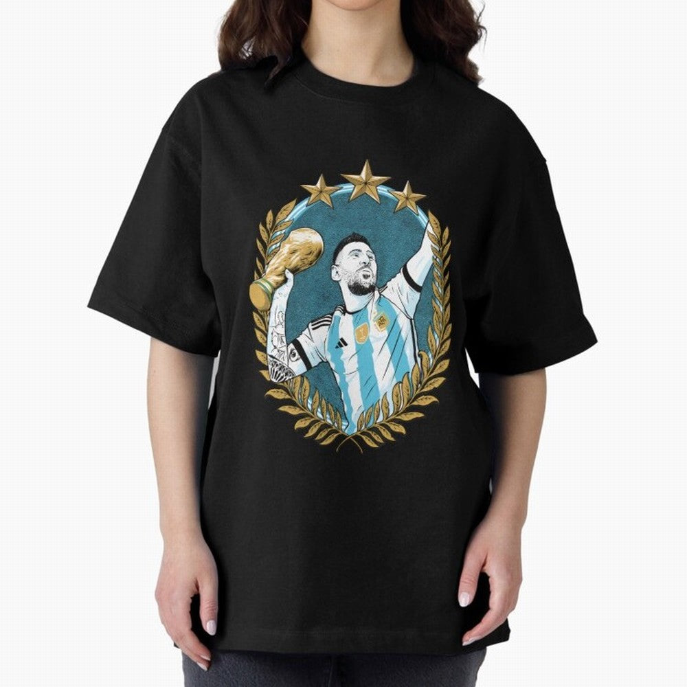 Lionel messi World Champion Classic T-Shirt Support Your Favorite Stars during FIFA World Cup 2026 Spirit, Featuring Portugal, Messi, CR7 and Mbappe, Classic Soccer Heritage, Championship Pressure, Fan Loyalty and International Pride; Perfect for