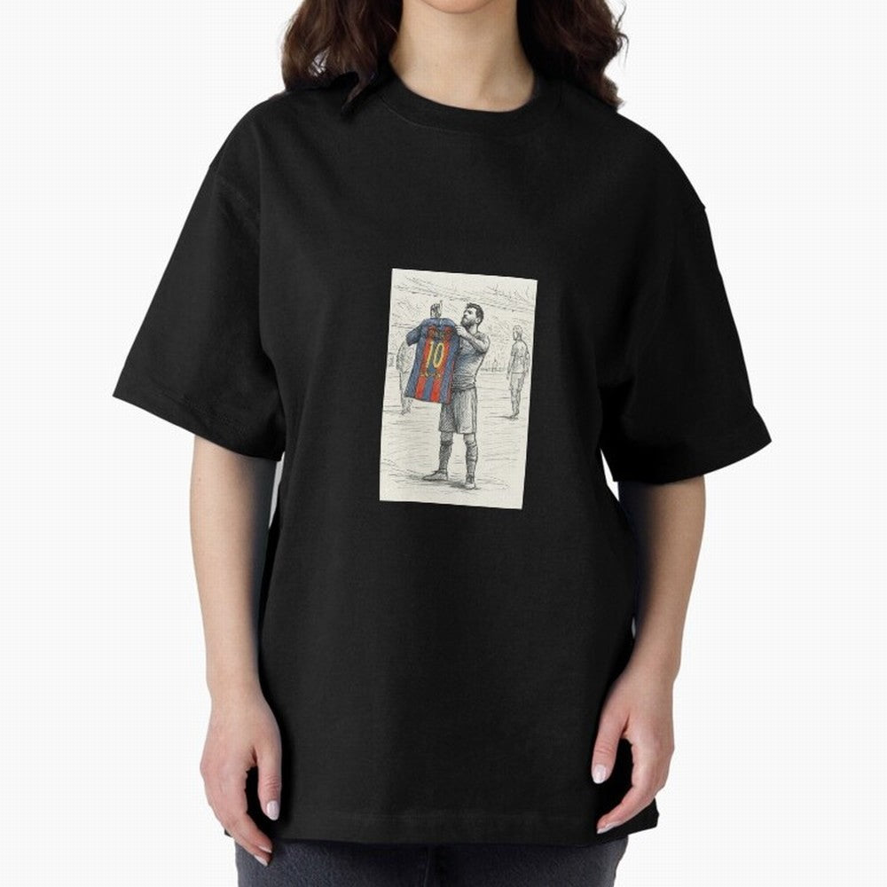 Lionel Messi Iconic Celebration Urban Sketch Classic T-Shirt Stand Out with Spirit from FIFA World Cup 2026 Group Stage Spirit, Centered on Brazil, Portugal and Argentina, Neymar, Soccer Culture, Superstar Moments, National Team Dreams and