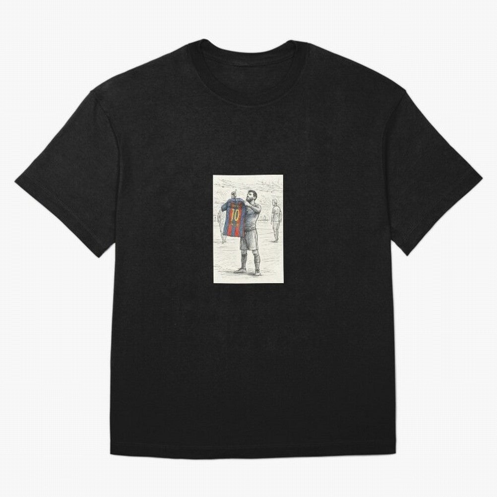 Lionel Messi Iconic Celebration Urban Sketch Classic T-Shirt Stand Out with Spirit from FIFA World Cup 2026 Group Stage Spirit, Centered on Brazil, Portugal and Argentina, Neymar, Soccer Culture, Superstar Moments, National Team Dreams and