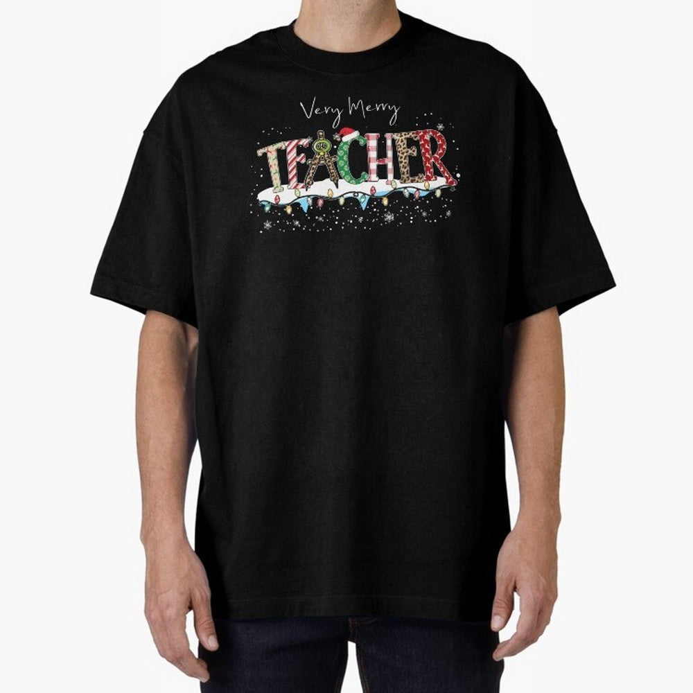 Christmas Teacher Tee, Teacher Holiday Classic T-Shirt Bring a Vintage Feel to the FIFA World Cup 2026 Journey through Messi, CR7 and Mbappe Highlights, England and Germany Pride, Fan Favorite Moments, National Team Passion, Big Match Drama and