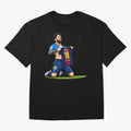 Lionel Messi's Barcelona T-Shirt 10 Classic T-Shirt Bring Retro Soccer Energy to the FIFA World Cup 2026 Group Stage Journey through Haaland and Mbappe Highlights, England and Germany Pride, Championship Spirit, Famous Goals, Roaring Crowds and