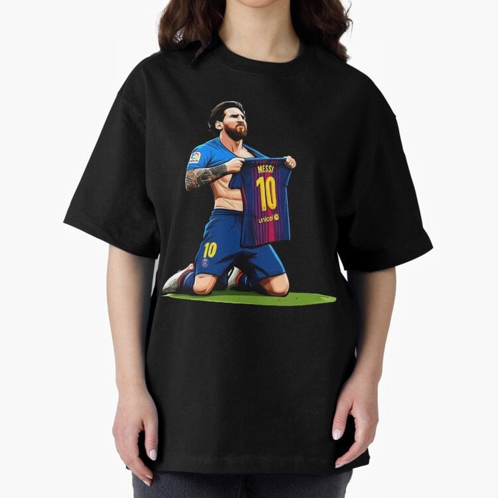 Lionel Messi's Barcelona T-Shirt 10 Classic T-Shirt Bring Retro Soccer Energy to the FIFA World Cup 2026 Group Stage Journey through Haaland and Mbappe Highlights, England and Germany Pride, Championship Spirit, Famous Goals, Roaring Crowds and