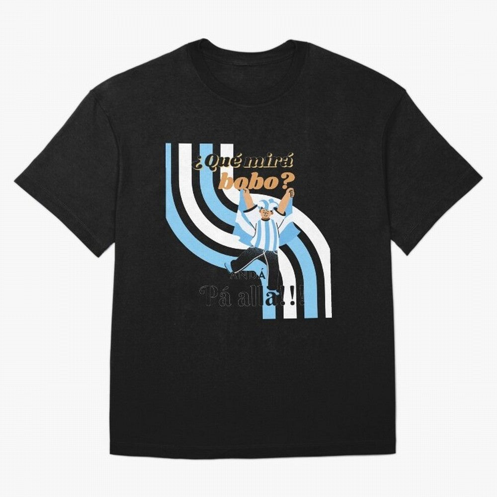 Vintage Messi Argentina Que Mira Bobo Classic T-Shirt Live the Energy of FIFA World Cup 2026 for Fans of Neymar and Brazil, Bringing Football Festival Excitement, Trophy Ambitions, Country Rivalries and Star Player Buzz; Great for Watch Parties,