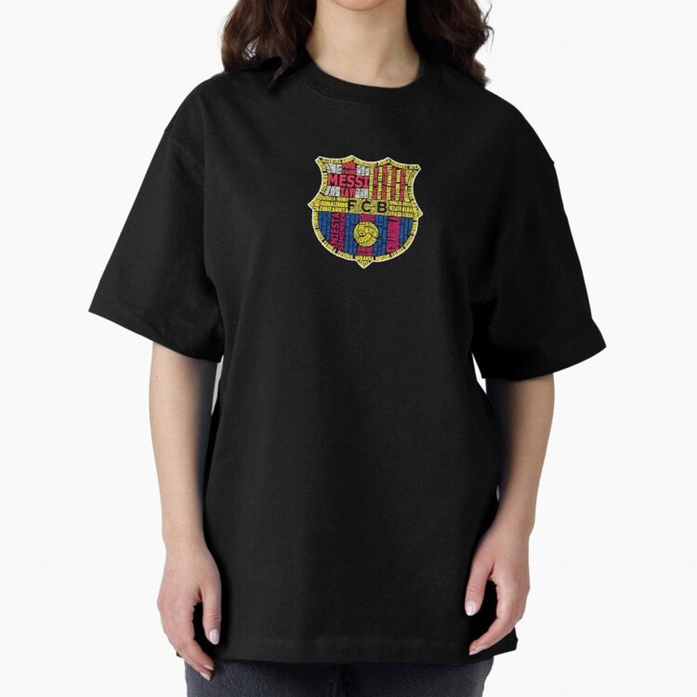 BAR-CE-LON-A Logo FC Merchandise Classic T-Shirt Back the Journey through FIFA World Cup 2026 Spirit, Highlighting Brazil, Portugal and Argentina, Neymar, Stadium Chants, National Pride, Trophy Dreams and Unforgettable Football Memories; Great for