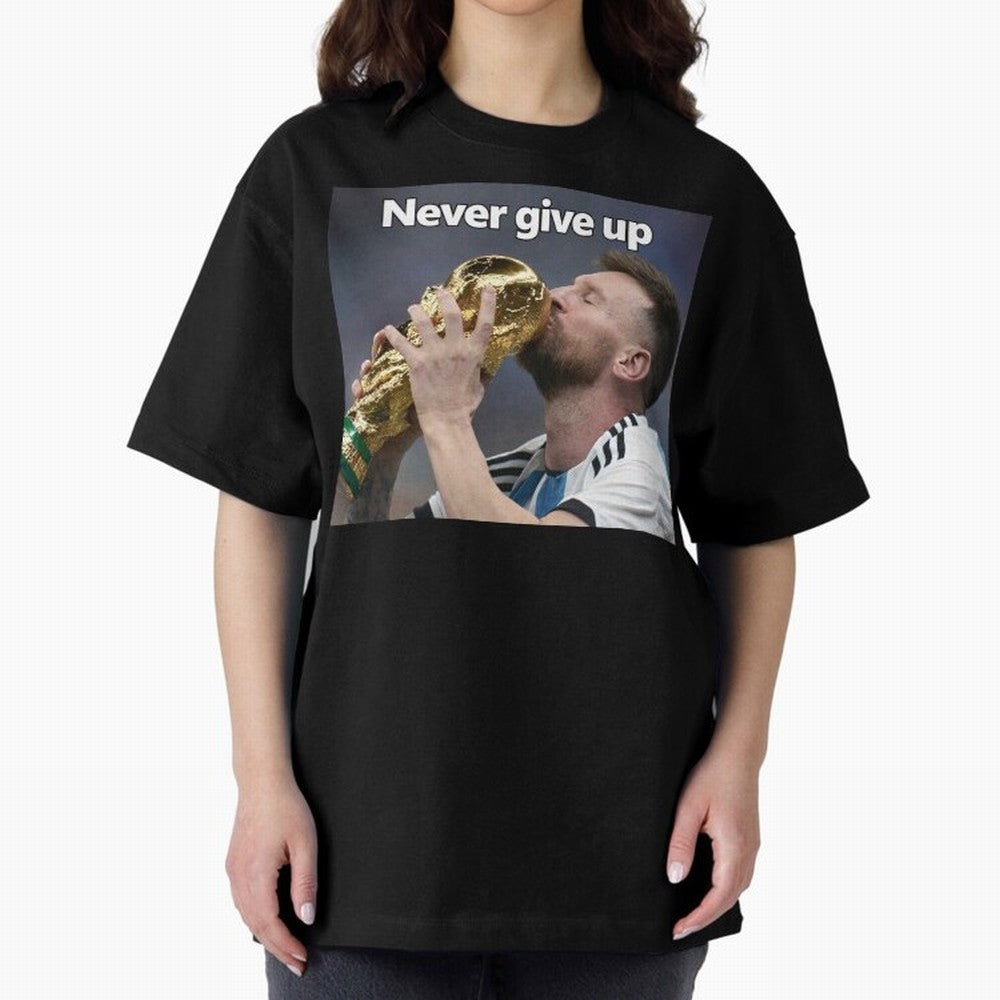Messi Oversized T-Shirt Celebrate Every Goal in the FIFA World Cup 2026 USA Canada Mexico Journey through Messi, CR7 and Mbappe Highlights, Brazil Pride, Game Day Rituals, Football Legends, Country Pride and the Road to the Final; Ideal for Fans