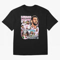 Lionel Messi Inter Miami Retro Vintage bootleg rap tee Classic T-Shirt Support FIFA World Cup 2026 USA Canada Mexico for Fans of Cristiano Ronaldo and Argentina, France and Brazil, Bringing Global Supporter Spirit, Legendary Goals, National Colors