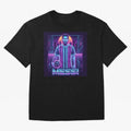 ?Argentina Football Legend Messi Cyberpunk Retro Futurist Design (Version 3) Classic T-Shirt Support the Legends of the FIFA World Cup 2026 USA Canada Mexico Journey through Neymar Highlights, Spain Pride, Vintage Soccer Flavor, Modern Football