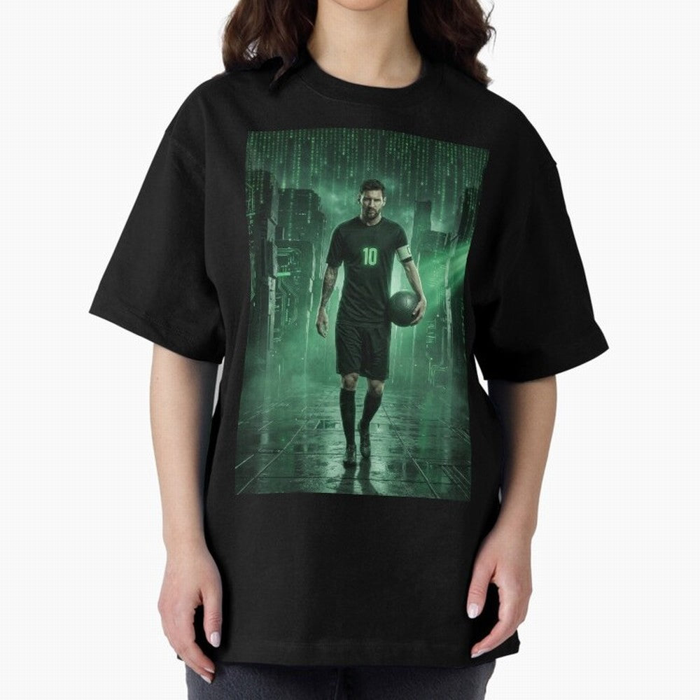 The Legend Lionel Messi Inside The Matrix Realm (Version 2) Classic T-Shirt Bring a Champion Mindset to FIFA World Cup 2026 Group Stage for Fans of Cristiano Ronaldo and Brazil, Portugal and Argentina, Bringing Football Festival Excitement, Trophy