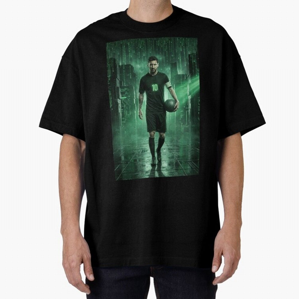 The Legend Lionel Messi Inside The Matrix Realm (Version 2) Classic T-Shirt Bring a Champion Mindset to FIFA World Cup 2026 Group Stage for Fans of Cristiano Ronaldo and Brazil, Portugal and Argentina, Bringing Football Festival Excitement, Trophy