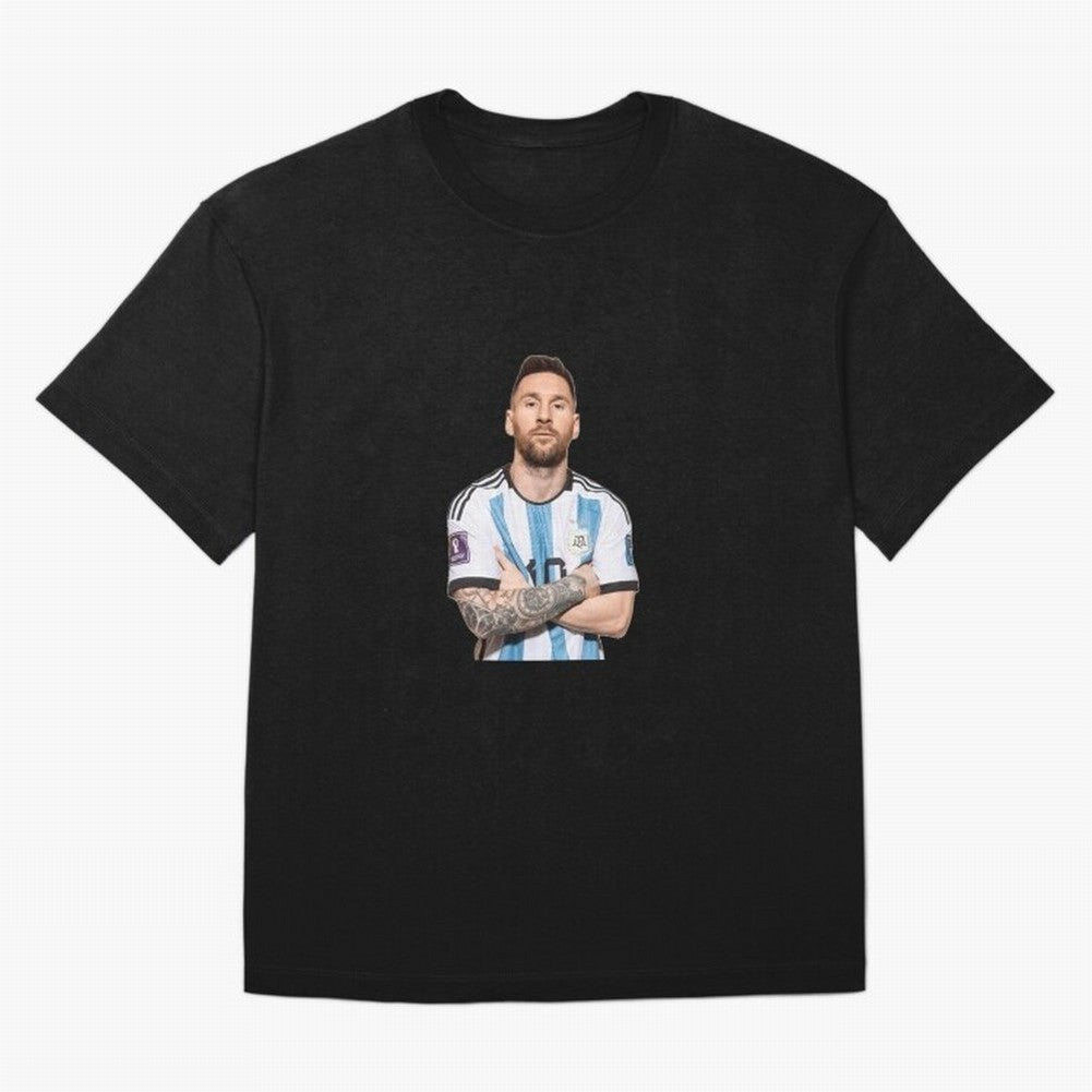 Lionel Messi 10 goat Classic T-Shirt Step into Match Day Hype around FIFA World Cup 2026 USA Canada Mexico, Mbappe and Neymar, Brazil, Vintage Soccer Flavor, Modern Football Stars, National Flags and Final Night Emotion; Great for Watch Parties,