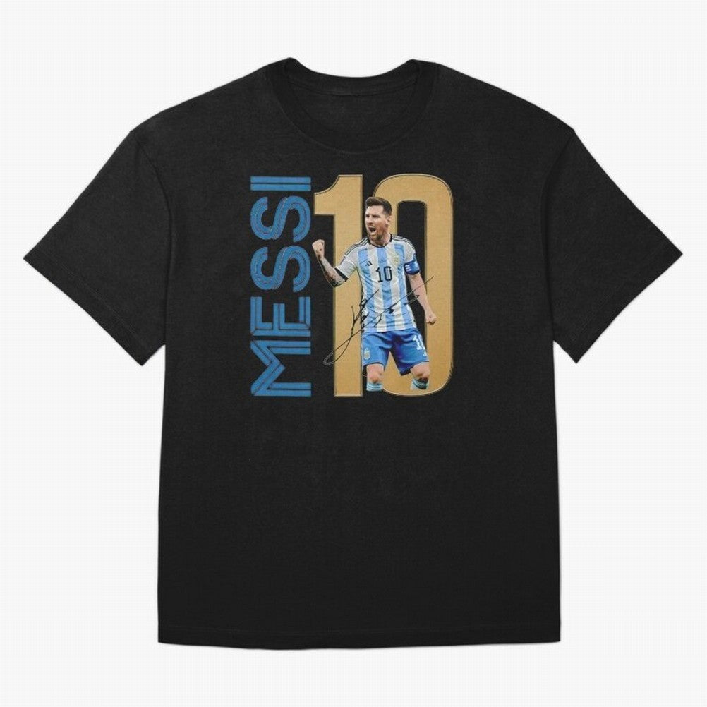 Lionel Messi Leo Messi Argentina Football Goat Essential T-Shirt Celebrate Soccer Greatness during Global Football Passion for FIFA World Cup 2026 USA Canada Mexico, Inspired by Cristiano Ronaldo, Haaland and CR7, England and Germany, Worldwide Fan
