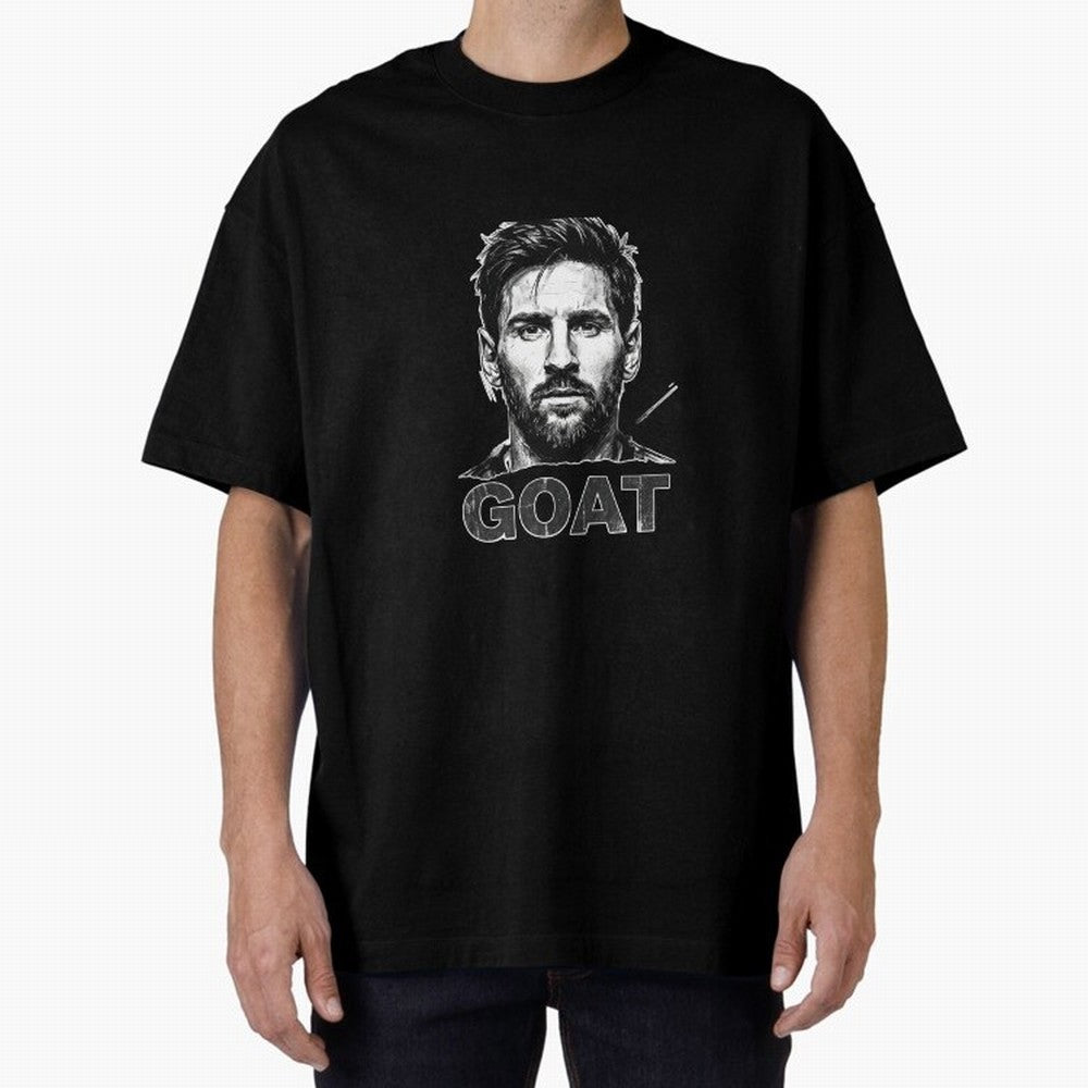 The G.O.A.T. ¨C Lionel Messi Legend Sketch Active T-Shirt Represent FIFA World Cup 2026 Group Stage Celebrating CR7, France and Portugal Energy, Soccer Culture, Superstar Moments, National Team Dreams and Competitive Fire; Great for Watch Parties,