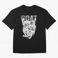 BLACK WHITE GOAT Lionel Messi watercolor illustration Classic T-Shirt Stand with Match Day Hype around FIFA World Cup 2026 USA Canada Mexico, Neymar, Haaland and Cristiano Ronaldo, Netherlands, Supporter Pride, Iconic Celebrations, Legendary Names