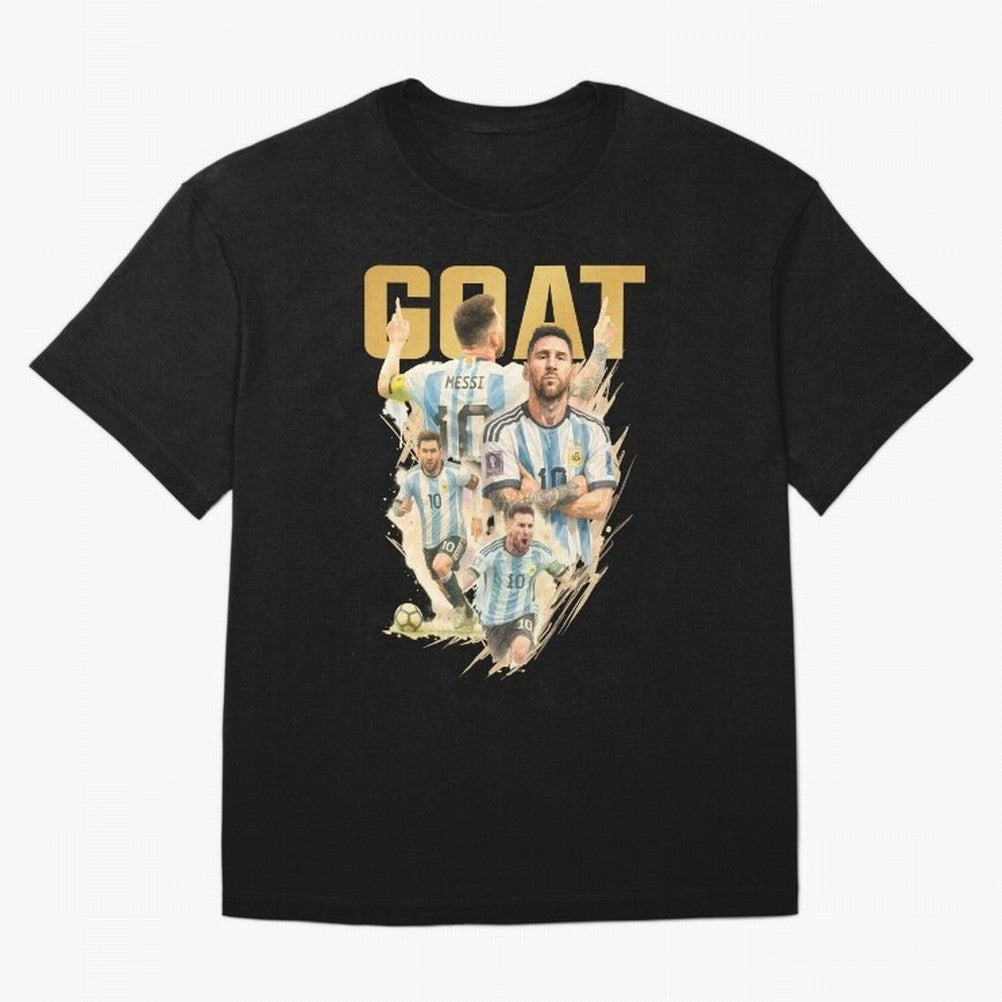 GOAT Lionel Messi watercolor illustration Oversized T-Shirt Bring Stadium Energy to FIFA World Cup 2026 Group Stage Spirit, Built around Argentina, France and Brazil, Messi, Football History, Final Match Energy, Crowd Noise and Once in a Lifetime