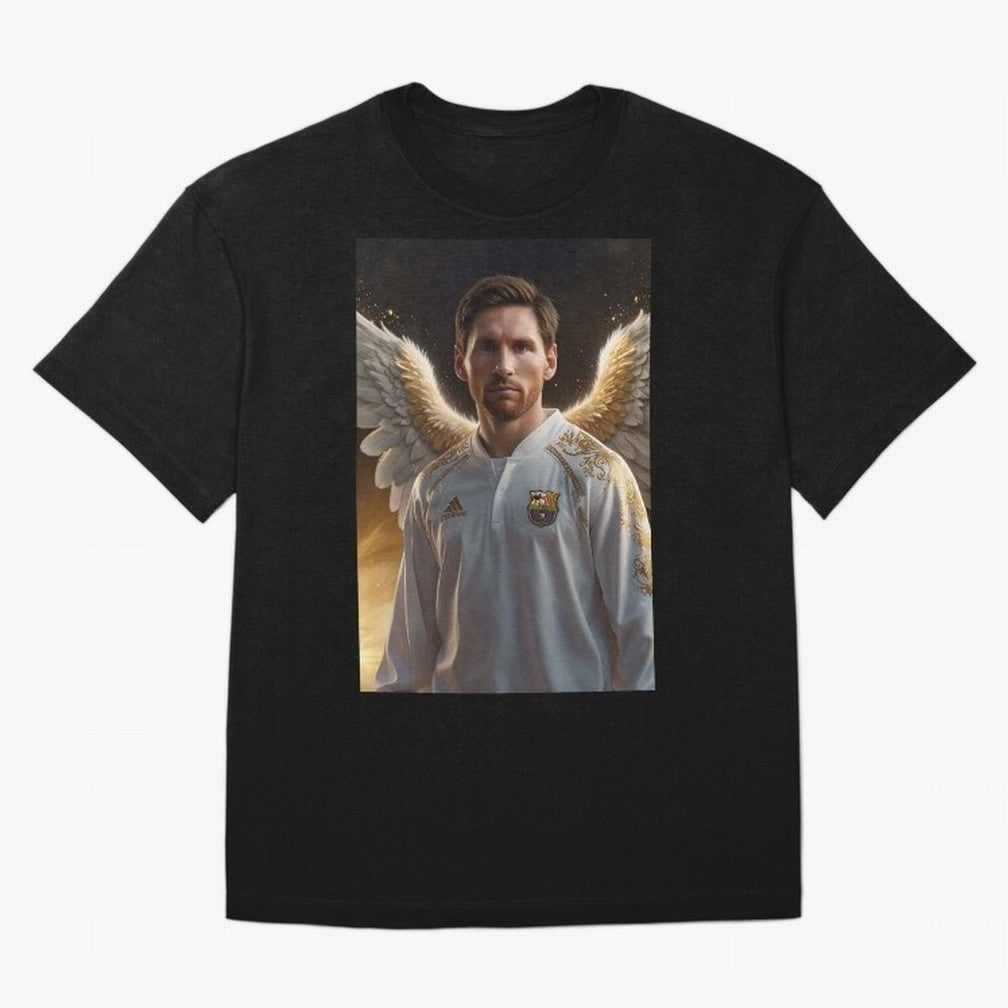 Lionel Messi An Ange Oversized T-Shirt Show Fan Pride Across FIFA World Cup 2026 USA Canada Mexico Driven by Neymar, Portugal, Spain and Germany Energy, Stadium Chants, National Pride, Trophy Dreams and Unforgettable Football Memories; Perfect for