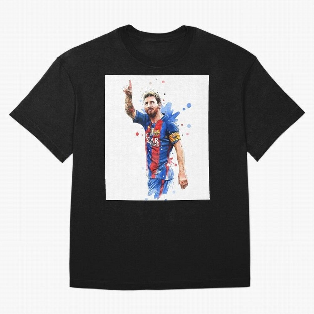 Lionel Messi Barcelona football legend Oversized T-Shirt Share FIFA World Cup 2026 Spirit, Celebrating Argentina, Cristiano Ronaldo, Goal Celebration Energy, Supporter Heritage, Football Icons and Worldwide Tournament Joy; Great for Supporters Who