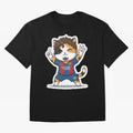 Fcb - Fc Barcelona | Cute Cat Messi with Jersey Barcelona Classic T-Shirt Show Passion for the Stars of the FIFA World Cup 2026 Journey through Messi, CR7 and Mbappe Highlights, England Pride, Soccer Culture, Superstar Moments, National Team Dreams