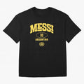 Messi 10: Yellow Text Soccer Legend T-shirt Active T-Shirt Stand with FIFA World Cup 2026 Spirit, Driven by Germany, Messi, Retro Football Energy, Iconic Rivalries, Trophy Chase Drama and Stadium Atmosphere; Ideal for Fans Who Follow Messi,