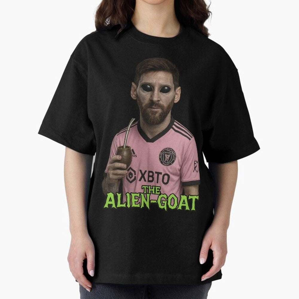 Messi Alien-GOAT: Extraterrestrial Fusion and Messi The Goat Inter Miami Jersey Classic T-Shirt Celebrate Match Day Hype around FIFA World Cup 2026, Haaland, France and Portugal, Stadium Memories, Football Loyalty, International Chants and