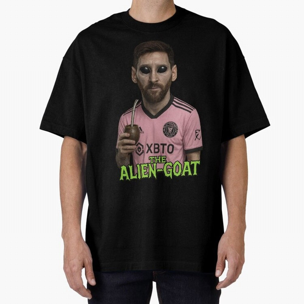 Messi Alien-GOAT: Extraterrestrial Fusion and Messi The Goat Inter Miami Jersey Classic T-Shirt Celebrate Match Day Hype around FIFA World Cup 2026, Haaland, France and Portugal, Stadium Memories, Football Loyalty, International Chants and