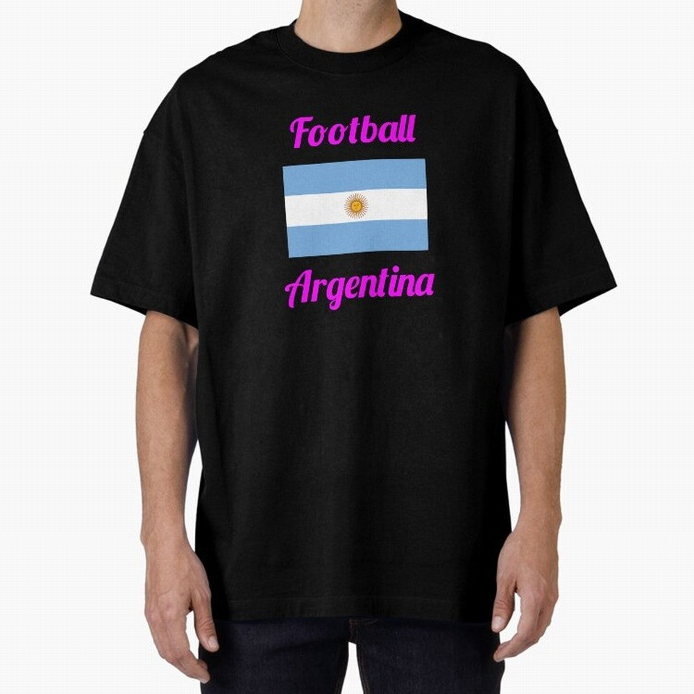Argentina Football Flag ¨C Albiceleste Soccer Supporter Classic T-Shirt Honor Champions and Dreams in FIFA World Cup 2026 Centered on Neymar, Haaland and Cristiano Ronaldo, England and Germany Energy, Worldwide Fan Energy, Dramatic Goals, Stadium