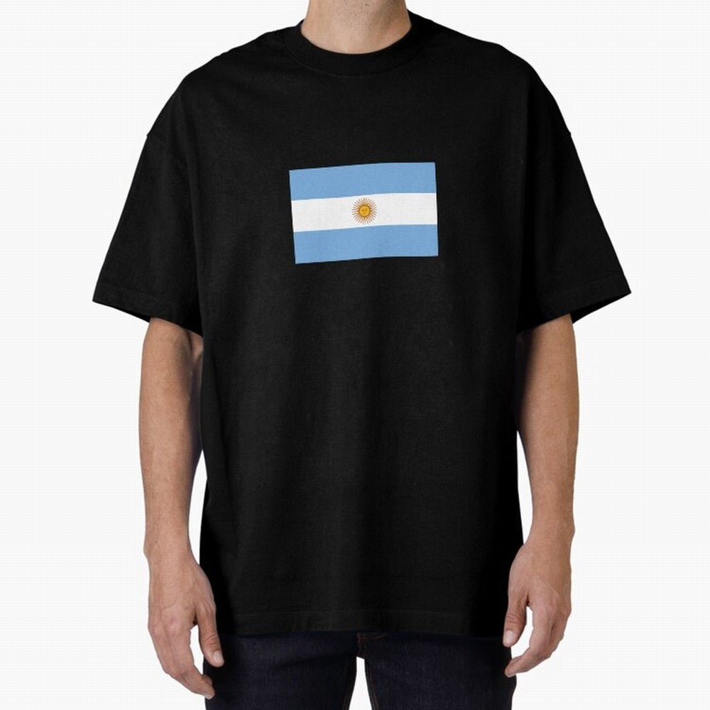 Argentina Football Flag ¨C Albiceleste Soccer Supporter Classic T-Shirt Feel the Roar of FIFA World Cup 2026 Spirit, Centered on France, Neymar, Vintage Soccer Flavor, Modern Football Stars, National Flags and Final Night Emotion; Ideal for