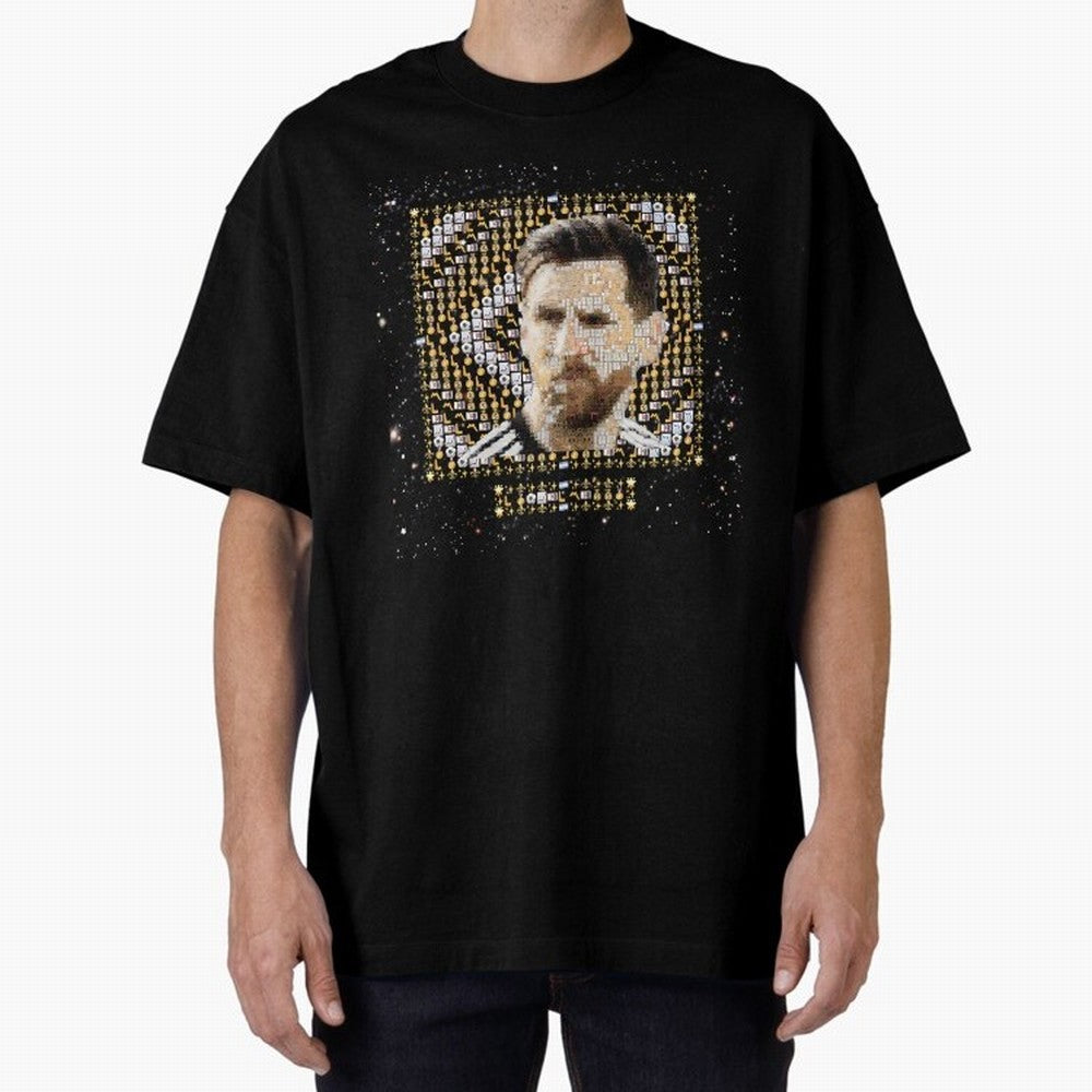Goat Emojified Messi-Inspired Visual Tribute Essential T-Shirt Show Support during Global Football Passion for FIFA World Cup 2026 Group Stage, Driven by Messi, Neymar and Mbappe, Spain, Global Supporter Spirit, Legendary Goals, National Colors and