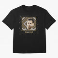 Goat Emojified Messi-Inspired Visual Tribute Essential T-Shirt Show Support during Global Football Passion for FIFA World Cup 2026 Group Stage, Driven by Messi, Neymar and Mbappe, Spain, Global Supporter Spirit, Legendary Goals, National Colors and