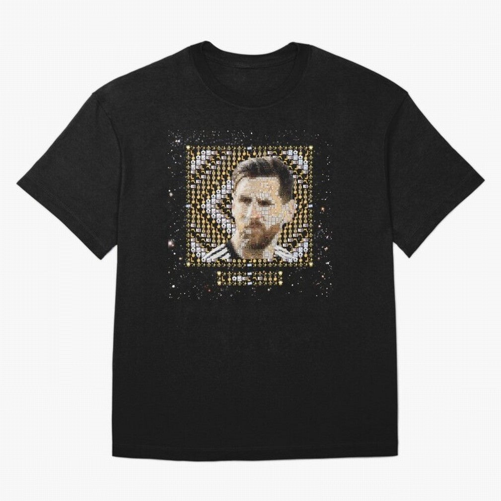 Goat Emojified Messi-Inspired Visual Tribute Essential T-Shirt Show Support during Global Football Passion for FIFA World Cup 2026 Group Stage, Driven by Messi, Neymar and Mbappe, Spain, Global Supporter Spirit, Legendary Goals, National Colors and